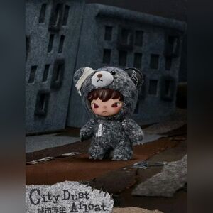 Hirono Road Journal Series Plush Pendant. "City Dust Afloat"